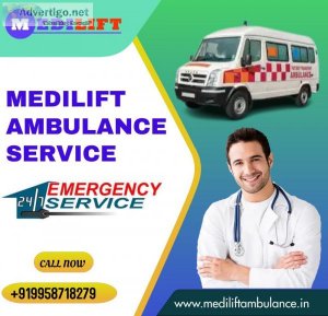 Medilift Ambulance Service in Sitamarhi with Hi-Speed Facility