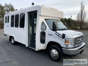 Low Mileage Ford E350 Diamond Non-CDL Wheelchair Shuttle Bus (A5