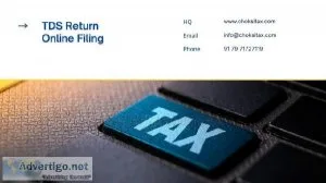 TDS Return Online Filing services in Ahmedabad
