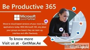 Getmax.ae , be productive with microsoft 365 services