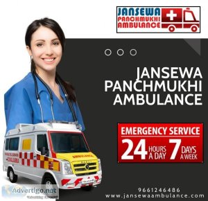 ICU Ambulance Service in Mokama Bihar &ndash Jansewa Panchmukhi
