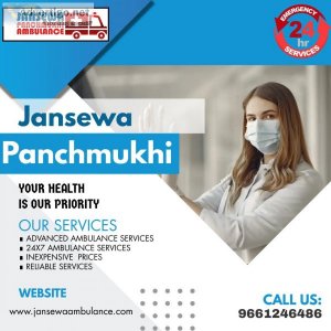 Ventilator Ambulance Service in Mayur Vihar by Jansewa Panchmukh