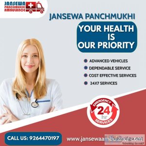 Instantly Available Ambulance Service in Pitampura &ndash Jansew