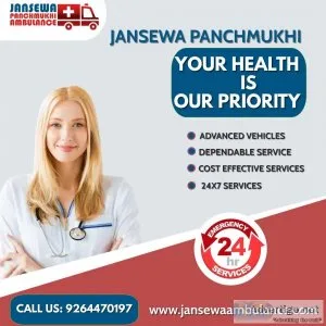 Instantly Available Ambulance Service in Pitampura &ndash Jansew