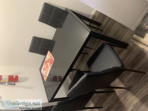 Brand New Black dining table