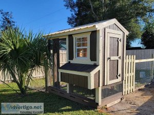 4X8 SELF RANGING CHICKEN COOP BY AMERICAN-STRUCTURES
