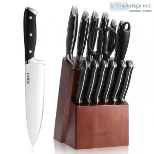 New 15pcs Stainless Steel Kitchen Knives Set only from Transitki