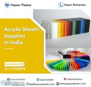 Acrylic Sheet Distributor and Supplier