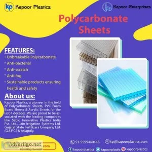 Polycarbonate Sheets Distributor and Supplier