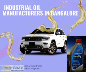  industrial oils manufacturering bangalore