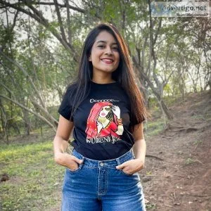 Get classic designs of t shirts for women online at beyoung
