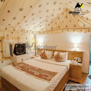 Jaisalmer Desert Camp  Luxury Camp in Jaisalmer  Royal Tent Jais