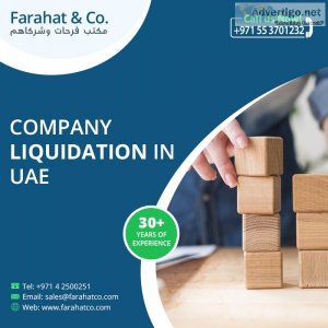 Company liquidation in uae | company liquidation services