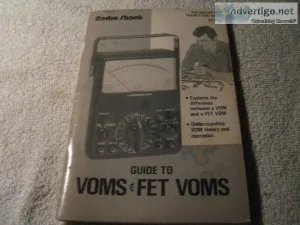 Radio Shack &ndash Guide to VOMS and FET VOMS &copy 1972 and 197