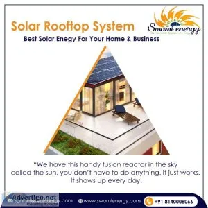 Best Solar Rooftop System Provider in Ahmedabad  Swami Energy
