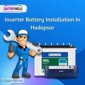 Best Service Of Inverter Battery Installation In Hadapsar  Batte