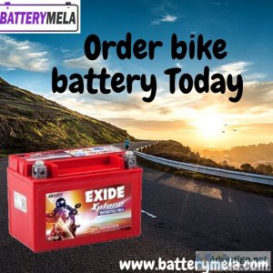 Exclusive bike battery In - ravet pune  Batterymela