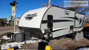 2018 Livin&rsquo Lite Quicksilver 7x18FK Toy Hauler Travel Trail