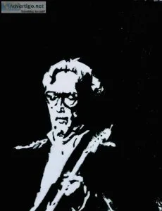 Black and White Eric Clapton Live GG &ndash 8.5&Prime x 11&Prime
