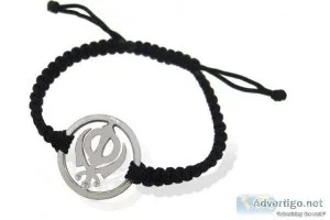 Khanda Bracelet In Silver