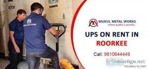UPS on lease in Roorkee  UPS Rental Services in Roorkee