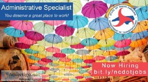 Administrative Specialist - FT Temp
