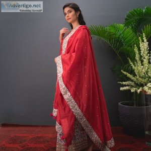 Readymade party wear suits online | maaisarah