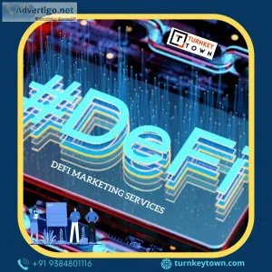 Defi marketing services