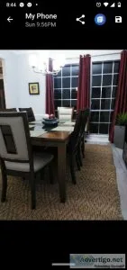 DINING TABLE and DECOR