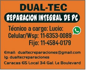 Reparacion integral de pc dual-tec