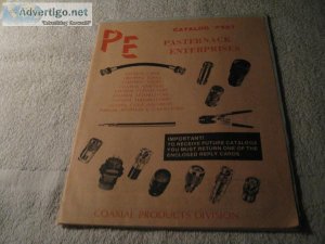 PASTERNACK ENTERPRISES &ndash COAXIAL PRODUCTS DIVISION &copy198