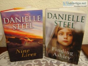 DANIELLE STEEL Finding Ashley (2021). and Nine Lives (2021)  AS 