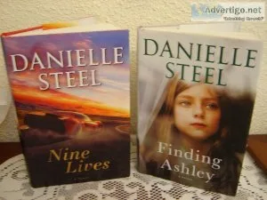 DANIELLE STEEL Finding Ashley (2021). and Nine Lives (2021)  AS 