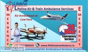 Lifeline Air Ambulance in Siliguri - Impromptu medical facility 