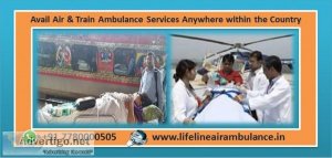 Lifeline Air Ambulance in Dibrugarh - a reputed and trustworthy 