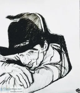 Black and White Clint Black GG &ndash 8.5&Prime x 11&Prime Color