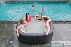 Inflatable bladder mspa hot tub