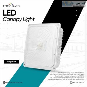 LED Canopy Lights for Superstores and Gas Stations