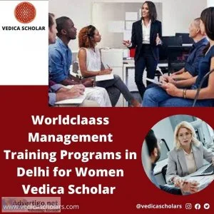 World-class Management Training Programs in Delhi for Women  Ved