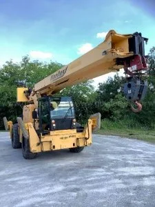 2015 MANITEX ROUGH TERRAIN CRANE TRUCK MODEL M150 15 TON