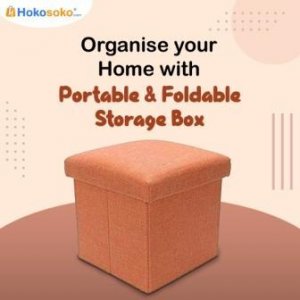 Portable and Foldable Storage Box Hokosoko
