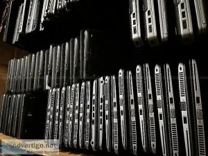 Lot of about 100 used HPDELL Laptops