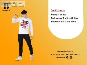 Slogan T Shirts  Funky T Shirts - Bushirt