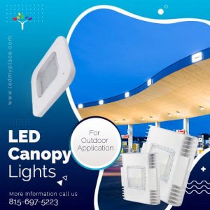 Buy LED Canopy Lights For Gas Station Lights