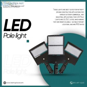 Buy LED Pole Lights at Cheap Price