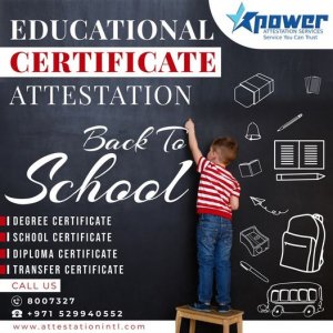 School certificate attestation in uae