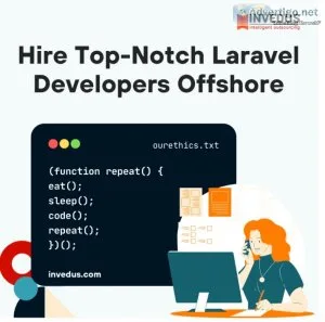 Hire the best offshore laravel developers & save 70% of your cos