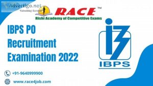 Ibps po recruitment notification 2022