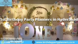 1st birthday party planners in hyderabad