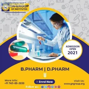 Course offered By B Pharma college in Delhi NCR  2021-21 GN Grou